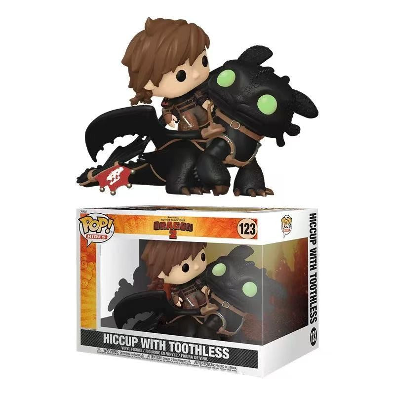 Bonecos de Ação Funko Pop Desdentado Como Treinar Seu Dragão, Figura de Anime, Decoração Colecionável, Modelo de Edição Limitada, Brinquedos, Presentes