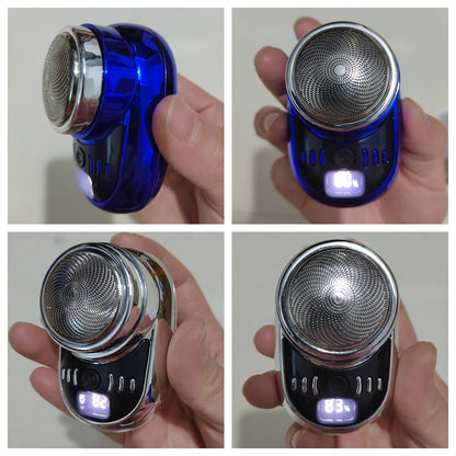 2023 Men's Electric Shaver Portable Mini Shaving Machine USB Rechargeable Beard Trimmer Type-C Household Face Beard Shaver
