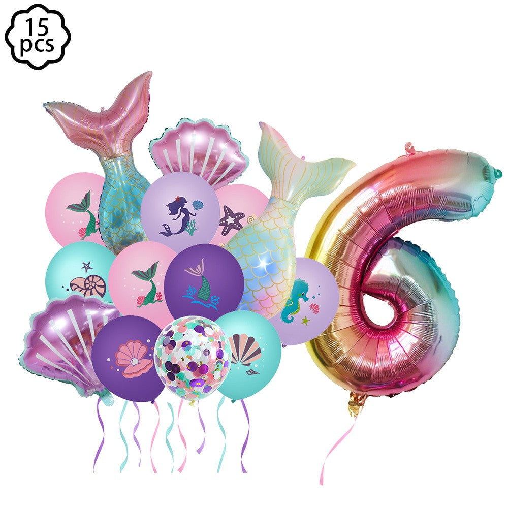 Big Upright Mermaid Tail Balloon Mermaid Balloon Wedding Baby Shower Kids Girls Birthday Decor Mermaid Birthday Party Decoration