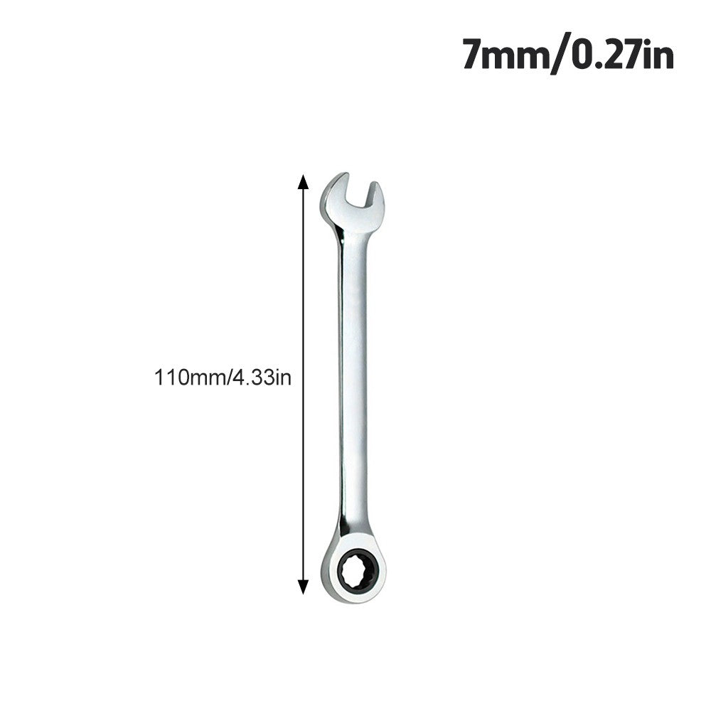 Chave Combinada Catraca Chaves de Boca Ferramenta de Anel de Engrenagem 6-7-8-9-10-11-12-13-14-15-16-17mm Chave Torx Universal Ferramentas de Reparo