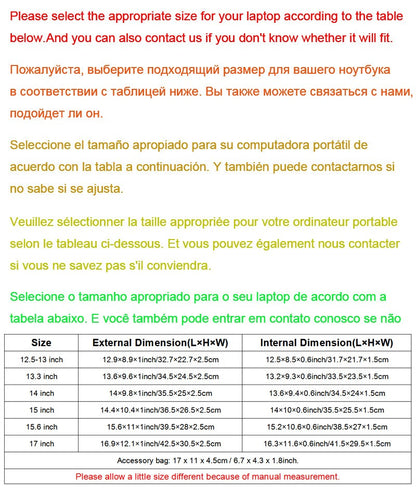 NIDOO Laptop Bag Case 13.3 14 15 Inch Waterproof Notebook Bag Sleeve For Macbook Case M1 Air Pro 13 15 Huawei Handbag Briefcase