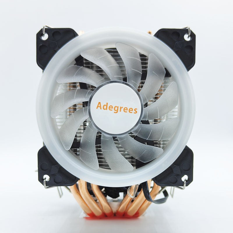 6 Heat Pipes ARGB CPU Air Cooler 4 Pin PWM Quiet CPU Cooling Fan for Intel LGA 1700 2011 1200 1156 X79 X99 AM3 AM4 PC Radiator
