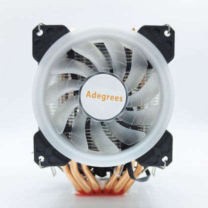 6 Heat Pipes ARGB CPU Air Cooler 4 Pin PWM Quiet CPU Cooling Fan for Intel LGA 1700 2011 1200 1156 X79 X99 AM3 AM4 PC Radiator