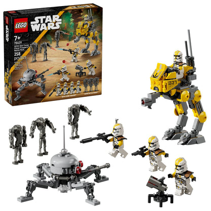 LEGO® Star Wars: Pacote de Batalha A Vingança dos Sith™ (75431) Conjunto com 4 minifiguras para crianças a partir de 7 anos 258 peças
