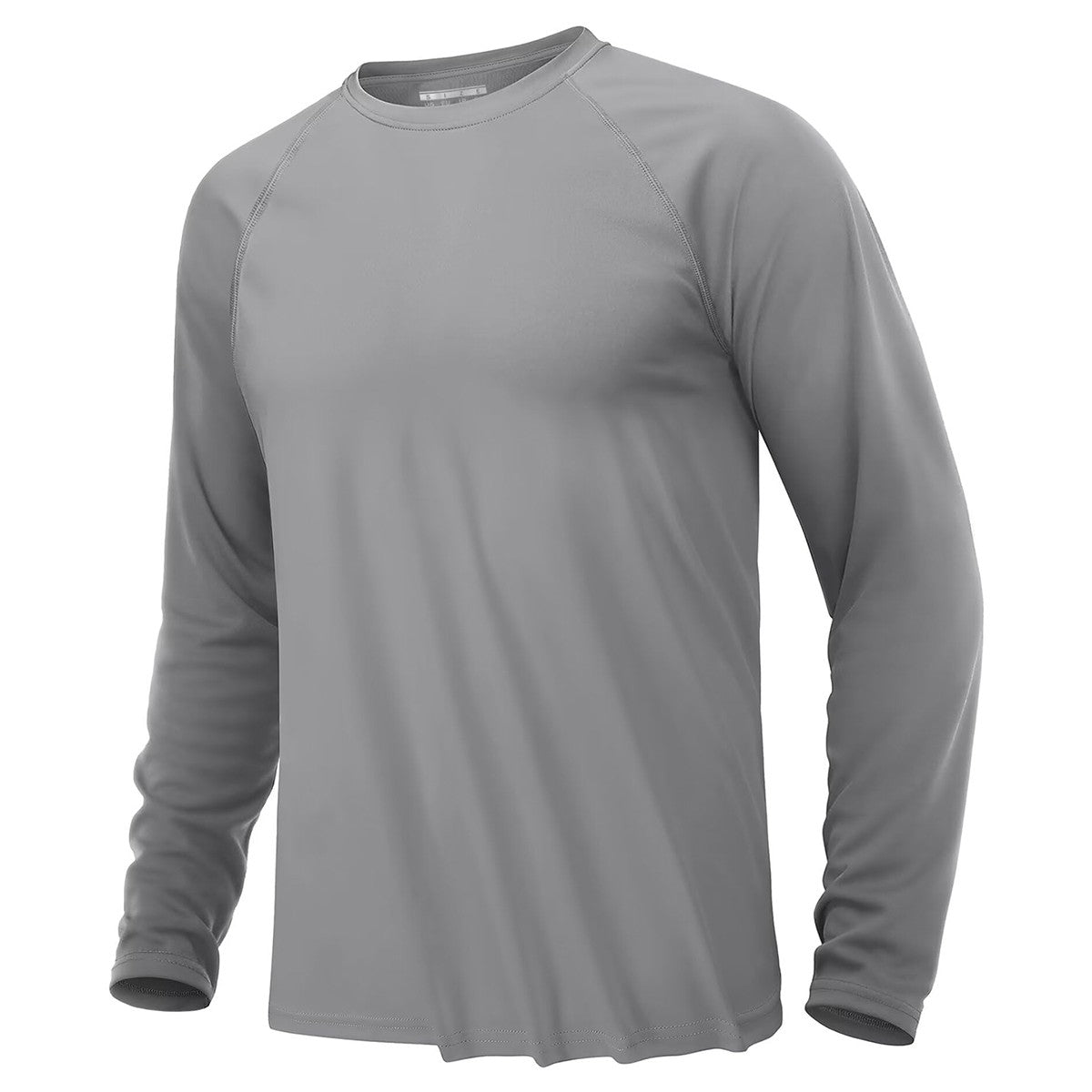 TACVASEN UV Shirt Men's O-Neck Long Sleeve UPF 50+ Sun Protection T-Shirt Quick Dry Sports Tee Hiking Fishing Outdoors Pullovers