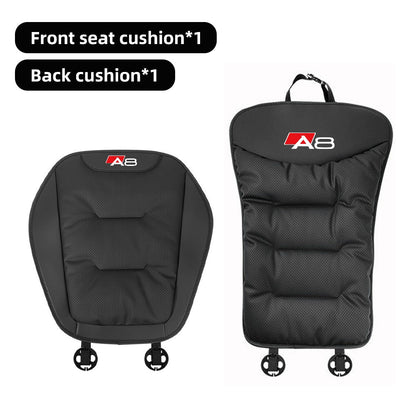 Leather Car Seat Cover Universal Four Seasons Car Front/Rear Seat Cushion for  Audi A1 A3 A4 A5 A6 A7 A8 Car Chair Protector Pad