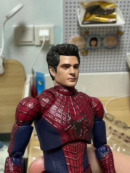 Em estoque Ko Mafex 248 The Amazing Spider Man Bonecos de Ação Marvel Andrew Garfield Estatueta Modelo Brinquedo Infantil Presentes