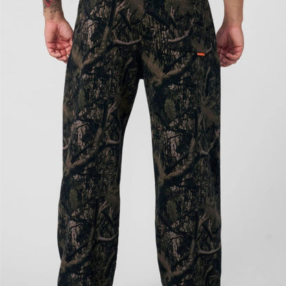 new Young American trendy sweatpants collaboration anime joggers cotton terry print wide-leg casual pants hip-hop street pants