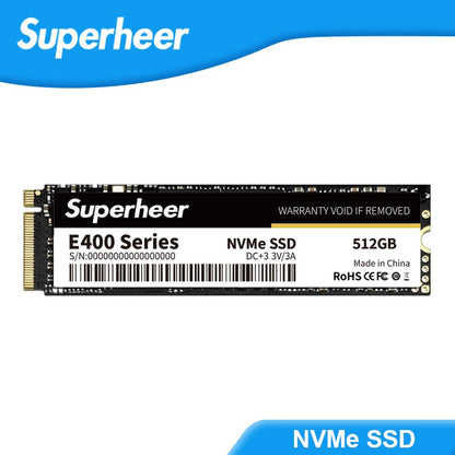 SSD M.2 NVMe 256GB 128GB 512GB SUPERHEER M.2 PCIe 3.0 1TB Disco Rígido 2280 Unidade de Estado Sólido Interna para Laptop Desktop