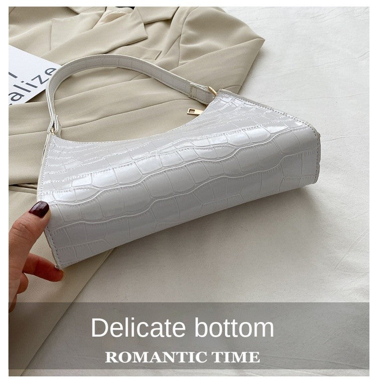 Fashion Exquisite Shopping Bag Retro Casual Women Totes Shoulder Bags Female Leather Solid Color Chain Handbag for Women 2024