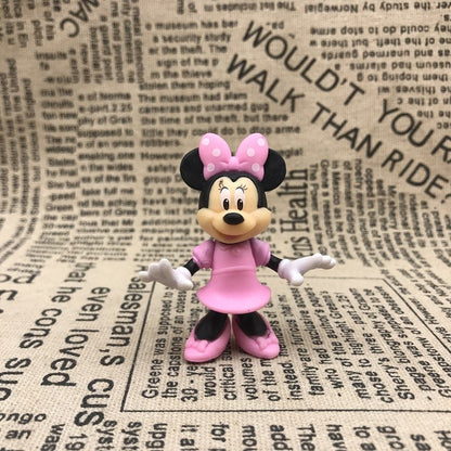 Disney Mickey Minnie Donald Duck Daisy Pluto Clarabelle Cow Cuckoo-Loca Action Figure Toys Anime Figure Doll Gifts For Children