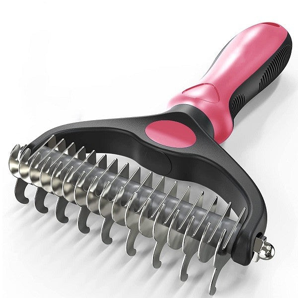 Escova para Cães Removedor de Pelos de Animais de Estimação Profissional Escova para Remover Pelos para Cães e Gatos Cortador de Nós de Pelos de Animais de Estimação Pente para Gatos Escovas Acessórios para Cães