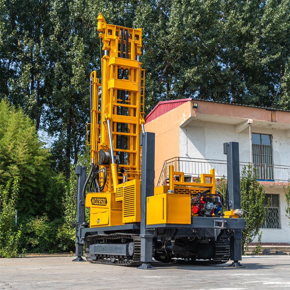 Rotary Blasthole Drill Rig Truck Mounted 200m 300m 500m 600m 800m Deep Borehole Machine Air Water Circulation