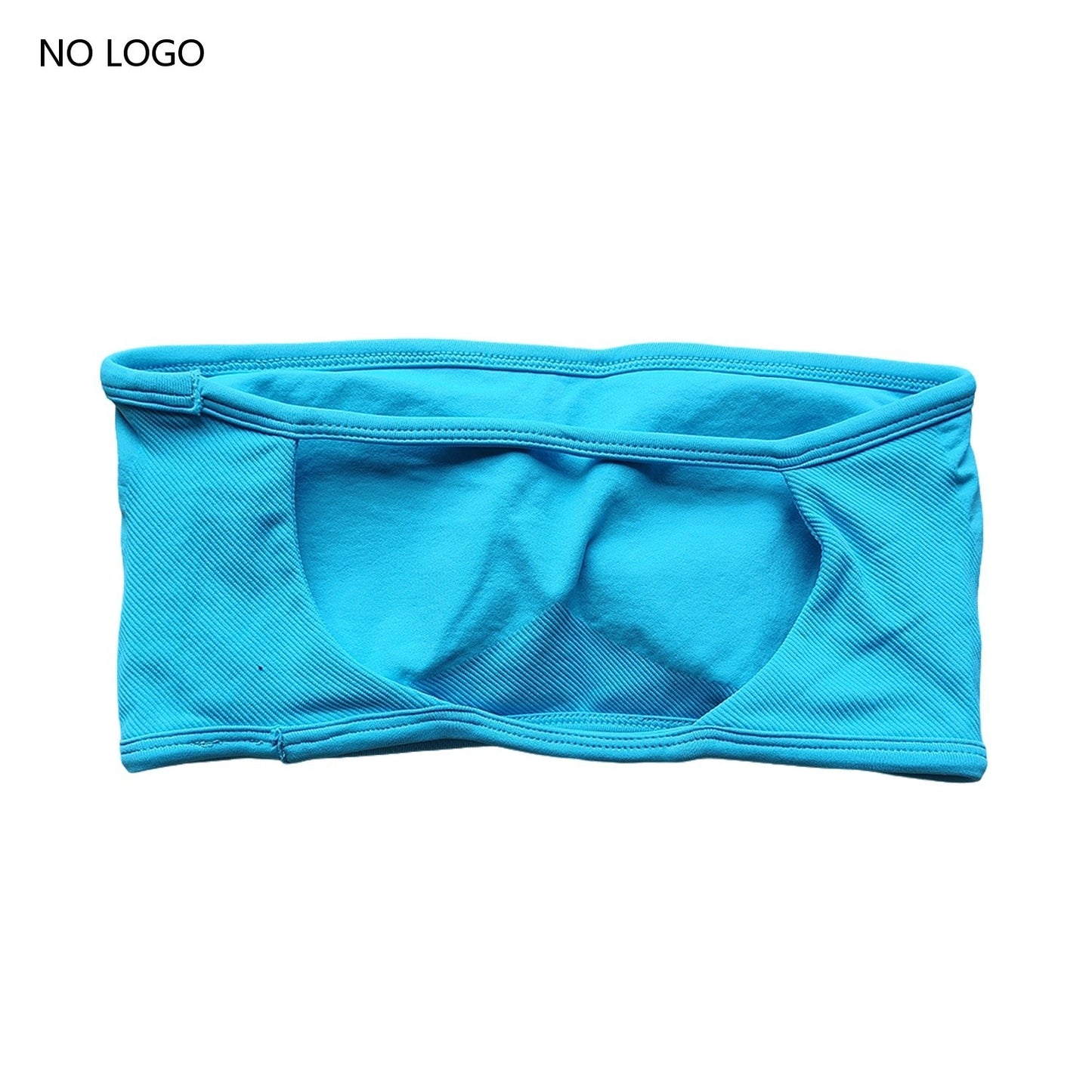 ARFTE Backless Bandeau Sports Bra Gym Women Top Crop Tube Seamless Bras Yoga Tops  Workout Sportswear Push-up Fitness Gym Bra