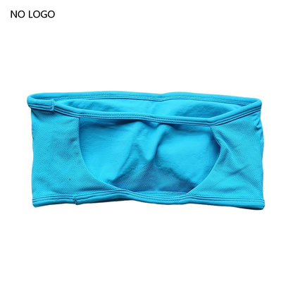 ARFTE Backless Bandeau Sports Bra Gym Women Top Crop Tube Seamless Bras Yoga Tops  Workout Sportswear Push-up Fitness Gym Bra