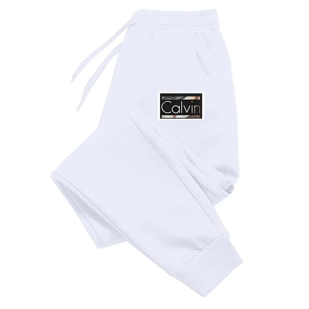 Calças de Moletom Masculinas e Femininas Casuais de Alta Qualidade Luxuosas Calças de Jogging Versáteis Macias Vendas Quentes Calças Estampadas com Elástico na Cintura