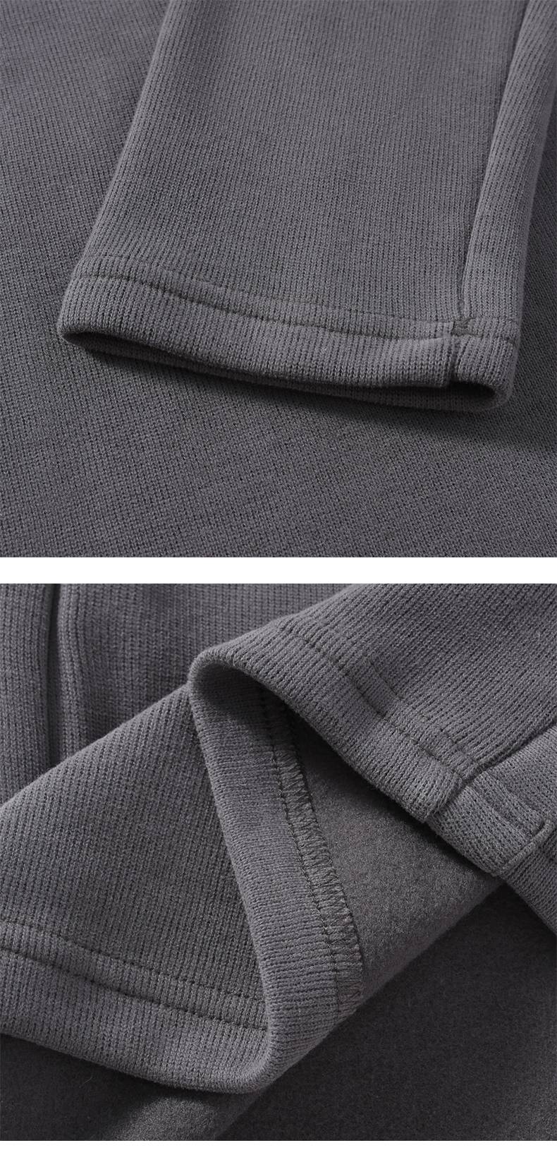 New Winter Men's White Turtleneck Sweater, British-style Black Pullover, Asian Sizes M-4XL. Gray Sweaters