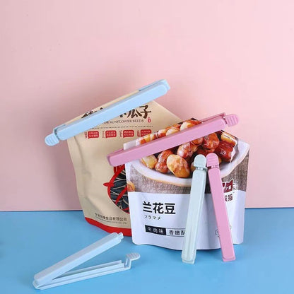 5pcs Large Size Kitchen Food Bag Sealer Clamp Anti-Damp Snack Sealing Clip Plastic Bag Clamp for Food Storage