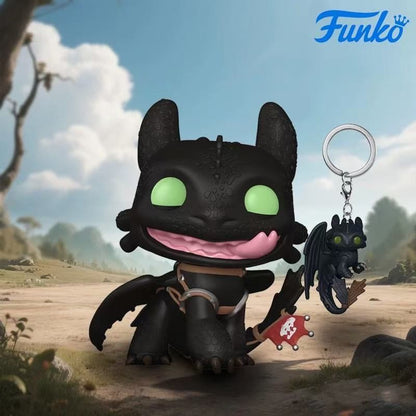 Bonecos de Ação Funko Pop Desdentado Como Treinar Seu Dragão, Figura de Anime, Decoração Colecionável, Modelo de Edição Limitada, Brinquedos, Presentes