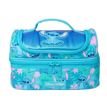 Miniso Disney Stitch Kawaii Children Schoolbag Set Cartoon Student Bookbag Lunch Bag Pen Case Casual High Capacity Backpack Gift