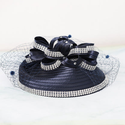 FS Red Wedding Fascinators Pillbox Hats para Mulheres com Véu de Flores Chapéu para Igreja Kentucky Derby Boné Cocktail Tea Party Chapéu de Cabeça