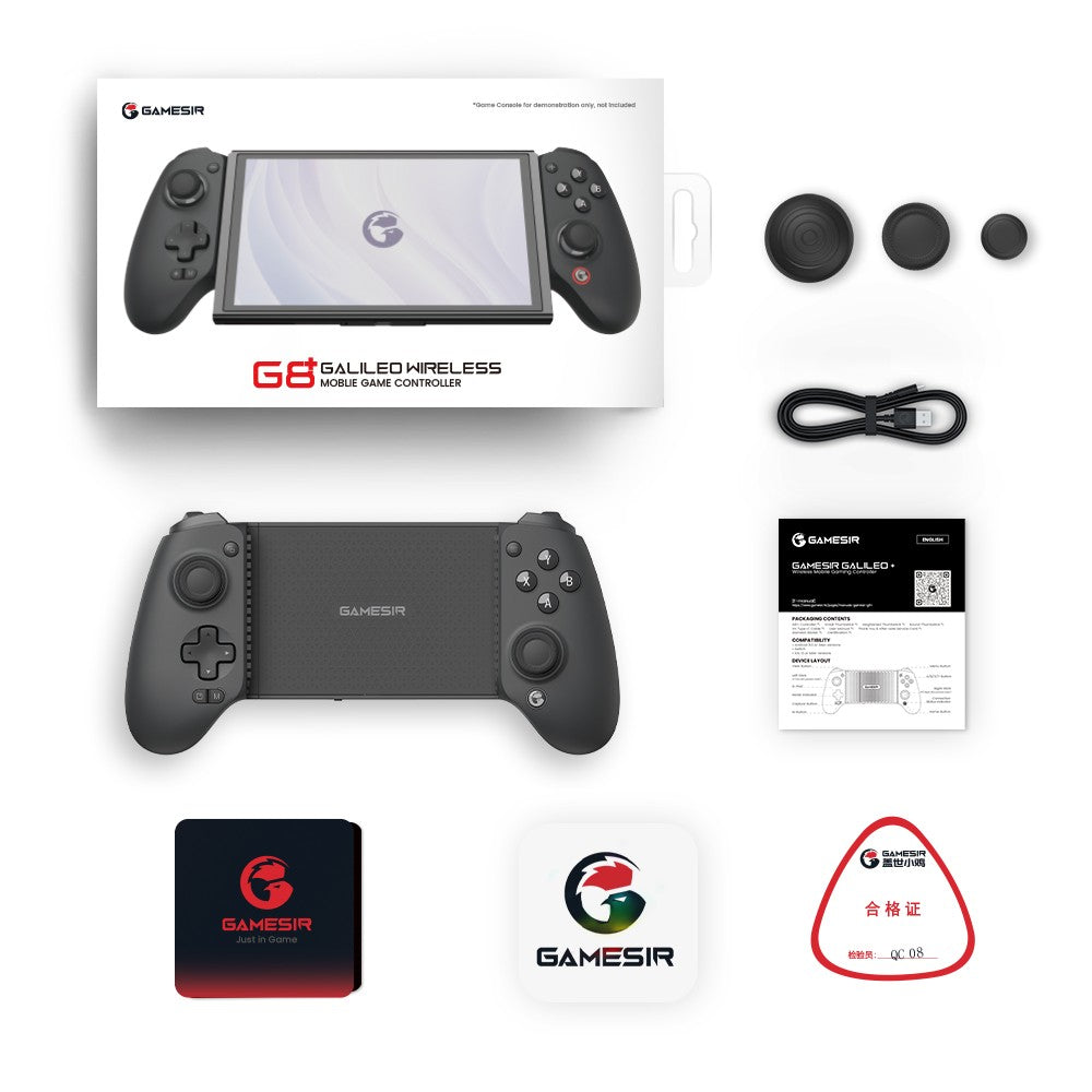 GameSir G8+ Wireless Gamepad Hall Effect Gaming Controller for Nintendo Switch 2, Android Phone, Tablets, iPhone, iPad, PC