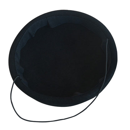 Lawliet Circle Feminino Capacete Chapéus de Feltro de Lã Chapéus Pillbox Fascinator para Mulheres Suprimento de Chapelaria Base de Chapéu Chapéus de Coquetel