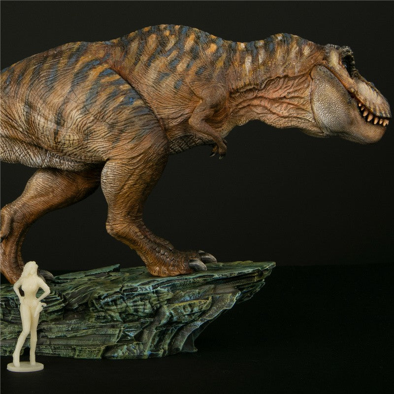 Tiranossauro Rex Eterno Rei Dinossauro Adulto e Infantil Modelo de Brinquedo Figura Enfeite de Mesa Coleção Presente de Festival Surpresa