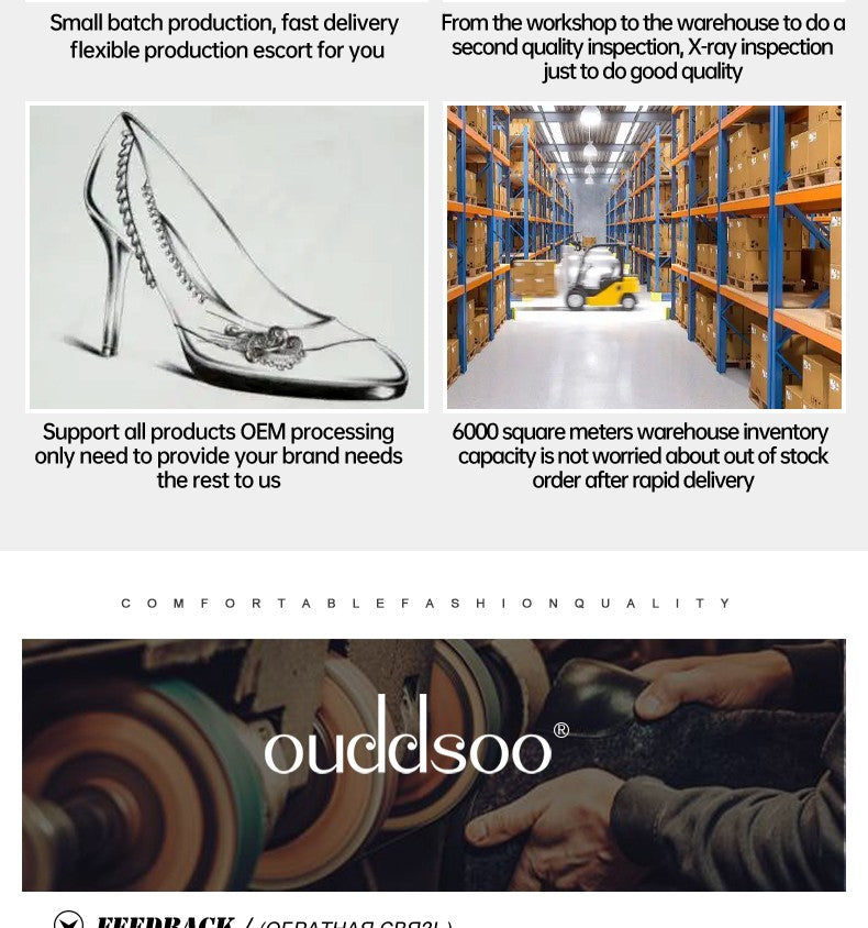 Ods Soft Cow Leather Black Knee High Boots Chunky Mid Heels Zipper Women's Long Boot Big Size Luxury Designer Sexy Shoes 4143 46