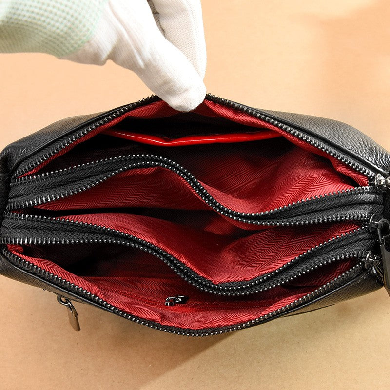 New Fashion Women Genuine Leather Handbags Women's bags Designer Female Shoulder Bags Luxury Brand Cowhide Ladies Messenger Bag