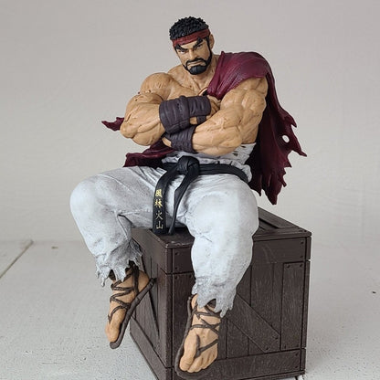 Figura de Ação Ryu de Anime Street Fighter 6 de 14cm Figura de Ryu para Noodle Stopper Decoração de Quarto Modelo de Coleção em PVC Brinquedos