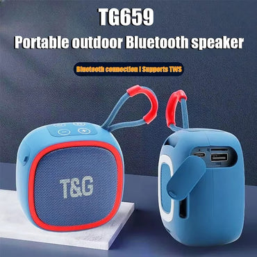 Bluetooth Speaker Mini Portable IPX4 Waterproof Wireless Loudspeaker Support TF FM Card BT TWS Stereo HIFI Sound Box Car Audio