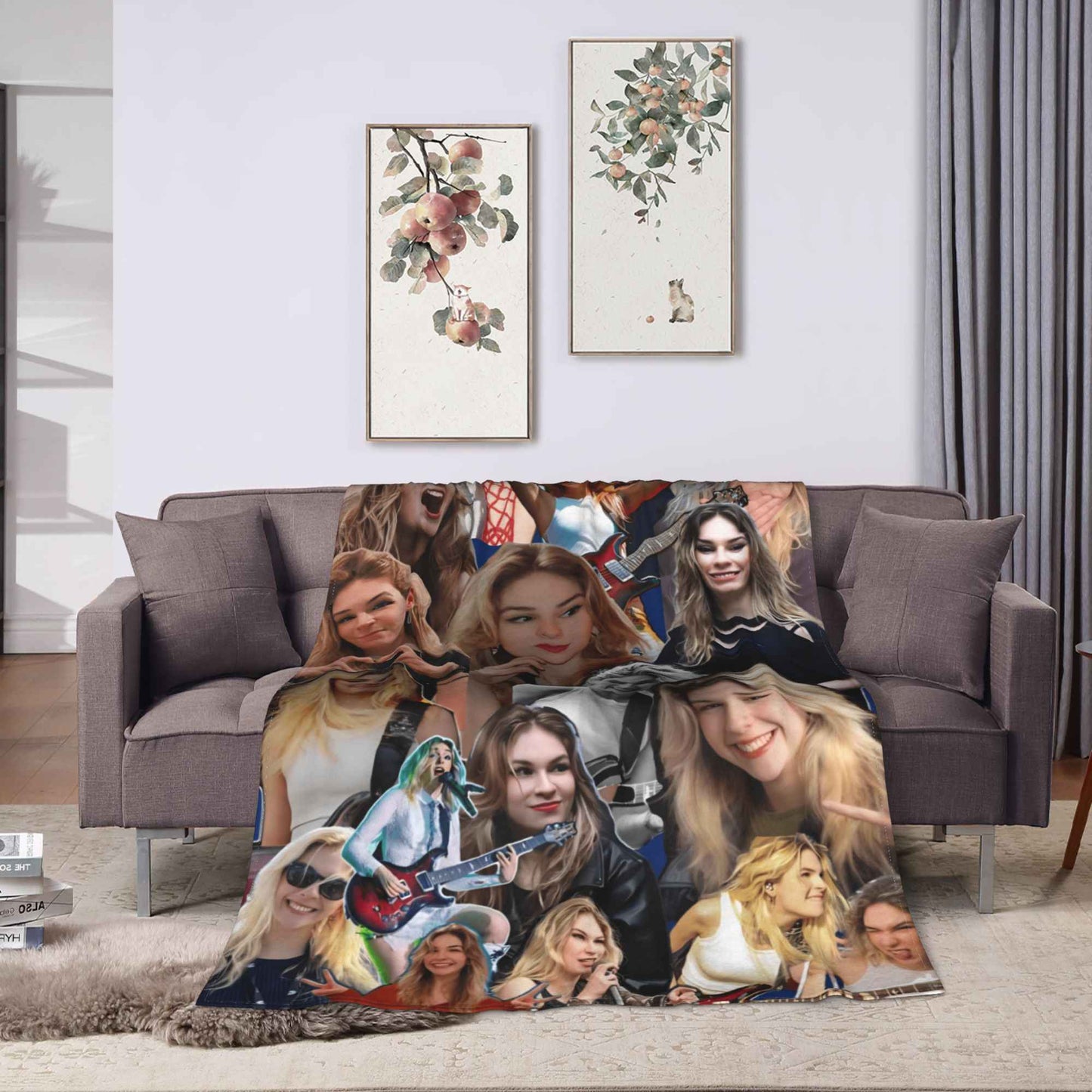2025 Dany The lead Blanket The W-Warning Super Warm Aesthetic Plush Bedding Throws For Couch Chair Flannel Bedspread Bed Cover
