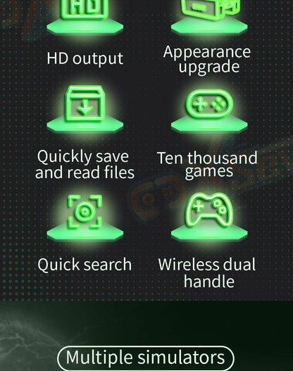 Hot Sale 2026 X7 TV Video Game Box Y7 Super PSP Game Console HD Output Joystick Dual Controller Fighting Game Console