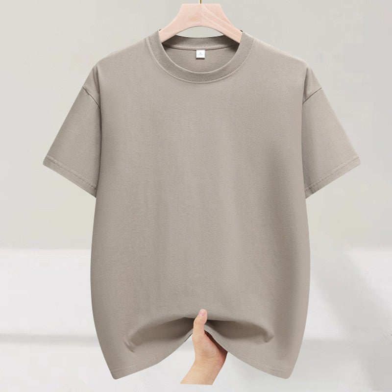 Fast Shipping T-Shirts Men Male Tee Shirts Summer Cotton Basic Under Wear Tshirts Boy Plus Size 4XL 5XL Man Clothing Solid Tops