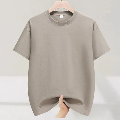 Fast Shipping T-Shirts Men Male Tee Shirts Summer Cotton Basic Under Wear Tshirts Boy Plus Size 4XL 5XL Man Clothing Solid Tops