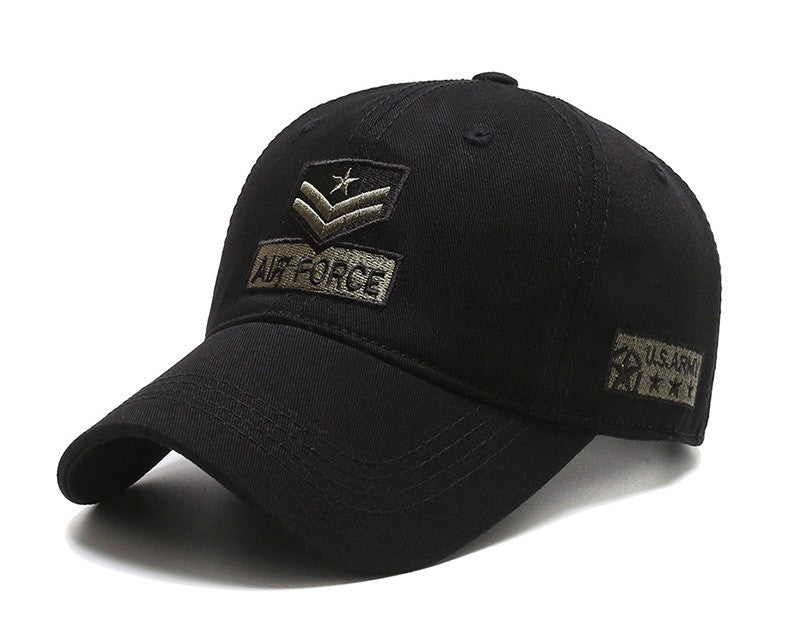 Four Seasons HatsMen's Trendy HatsKorean Casual HatsSpring and Autumn Outdoor SunhatsCamouflage Sunscreen Men's Baseball Caps