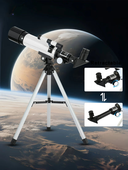 Telescópio astronômico F36050, grande abertura, alta definição, alta ampliação, para observação da lua e estrelas