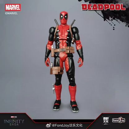 Fondjoy 15cm Deadpool Articulações Móveis 1/12 Modelo de Brinquedo Montado Marvel Anti-Heróis Figura de Anime Presente Brinquedo Infantil Enfeite de Mesa