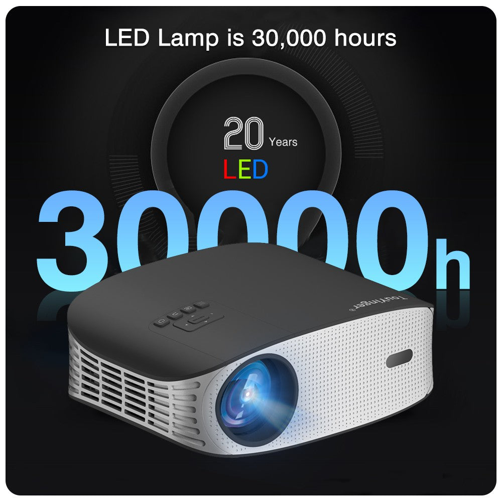 Touyinger ET32 1500ANSI Full HD 4K Projector  5G WIFI Home theater Media Video Player Smart Beamer