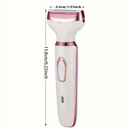 4-in-1 ladies 'multifunctional electric hair remover set Ladies bikini trimmer USB charging eyebrows nose hair face leg portable