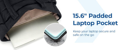 BAGSMART Tote Bag Puffy Padded Women's Bags Leisure Commuting Handbag Large Capacity Mommy Go Out Storage Organizer