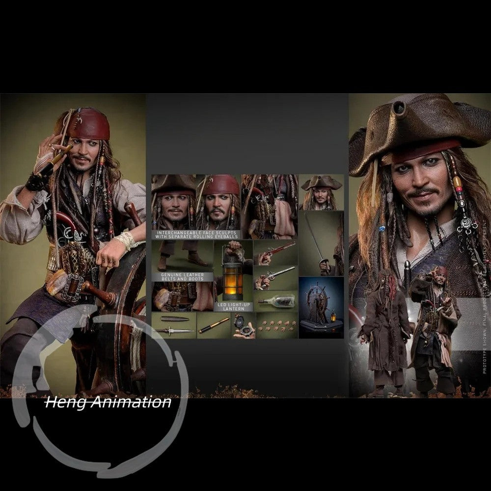 HT DX37 DX38 DX38AE Capitão Personagens Clássicos de Filmes em Escala 1/6 Conjunto Completo para Boneco de Ação de 12 polegadas Brinquedos Pirata