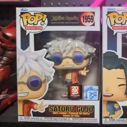 Jujutsu Kaisen Figure Satoru Gojo Suguru Geto Funko Pop Figurine 2025 Anime Expo Summer Day Limited Edition Model Toy Gift