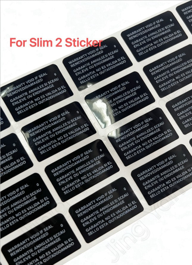 Lot Replacement for Ps4 1000 11XX 1200 20xx Slim Pro Housing Host Warranty Sticker for Ps5 Console Case Shell Label Seal