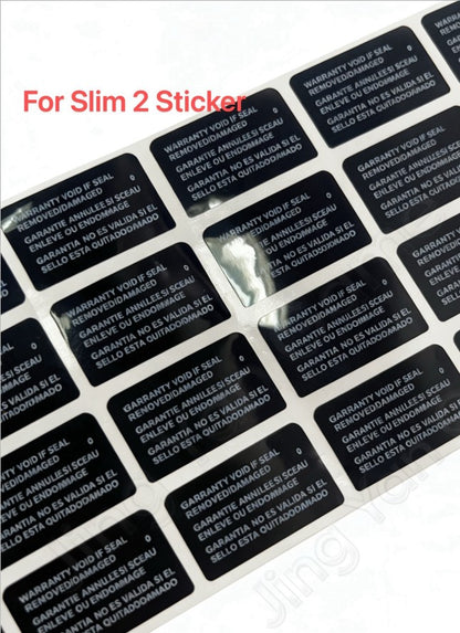 Lot Replacement for Ps4 1000 11XX 1200 20xx Slim Pro Housing Host Warranty Sticker for Ps5 Console Case Shell Label Seal