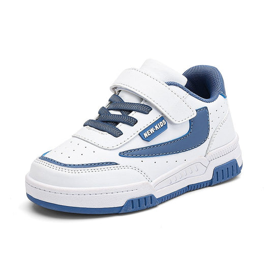 Spring and Autumn Running Sneakers for Kids Non-slip Shoes for Boys Sneakers Leather Kids Tennis Hugh Fashion Mesh Kids Shoes