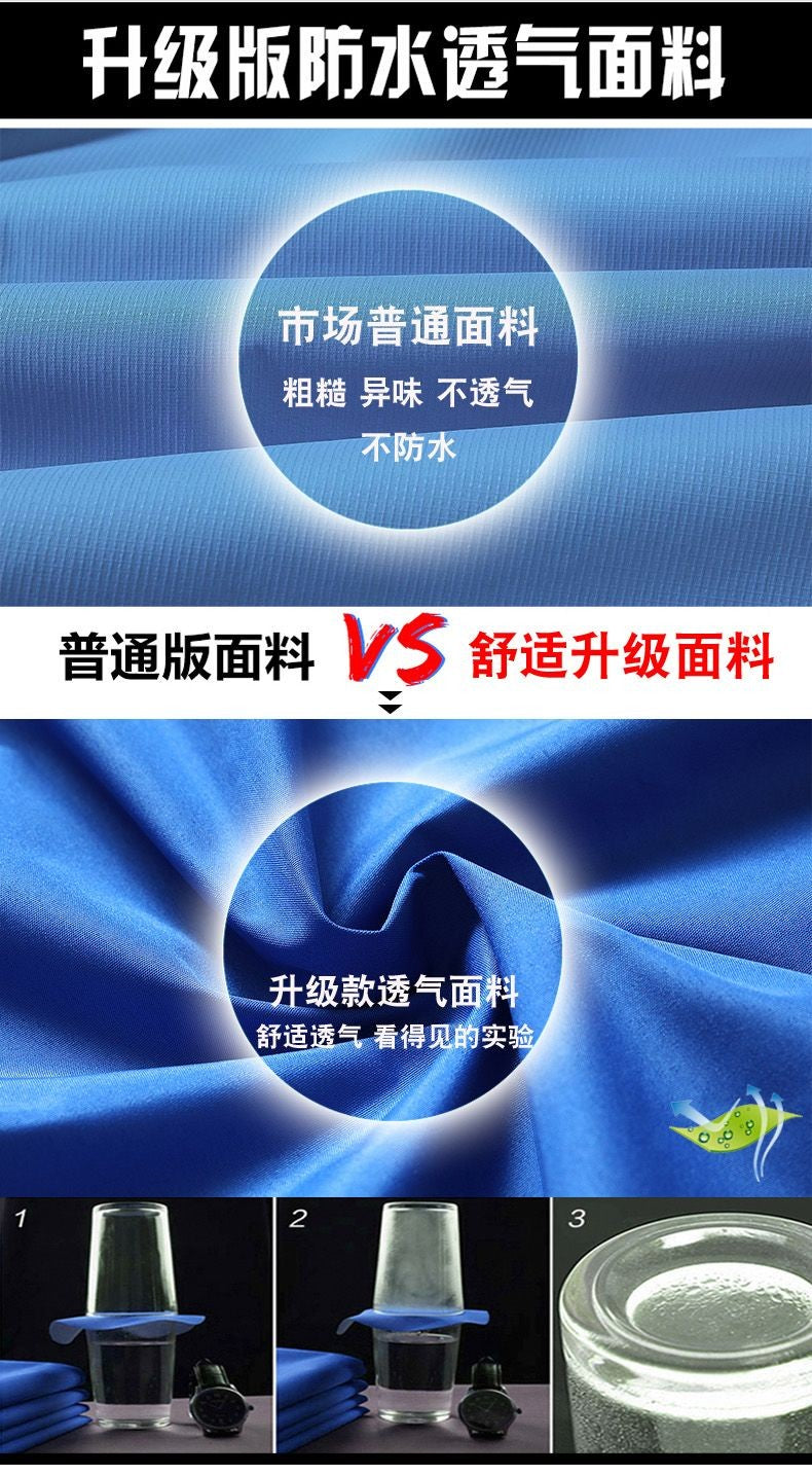 Winter  Men's Jacket, Thick Fleece Lined Waterproof Windproof Loose Fit Warm Parka Coat