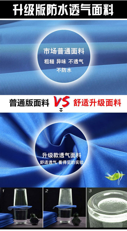 Winter  Men's Jacket, Thick Fleece Lined Waterproof Windproof Loose Fit Warm Parka Coat