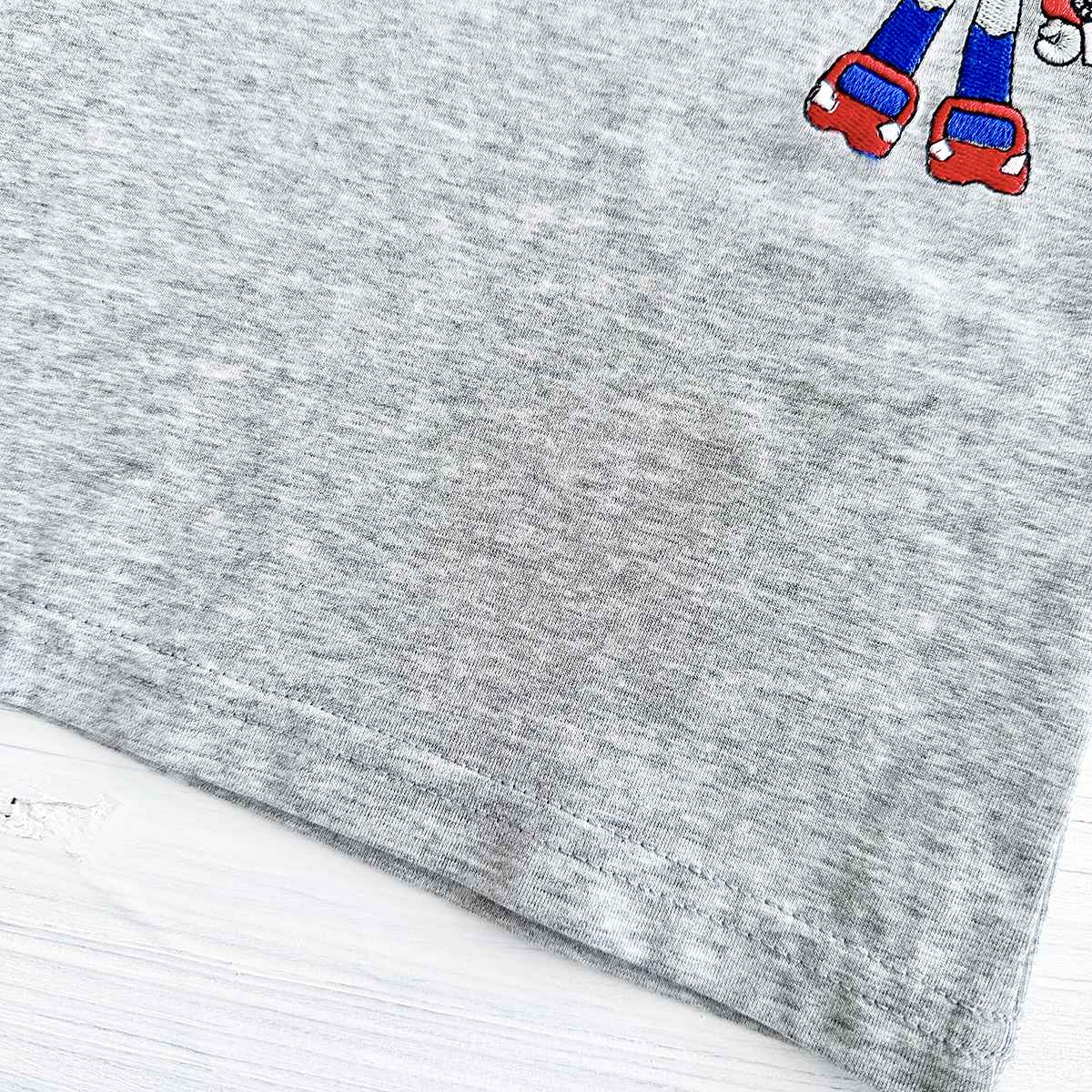 2025 Summer New Baby Clothes Infant Robot Embroidery Top+Bottom Set Baby Boys Girls Casual Baby Set Newborn Baby Clothes 2Pcs